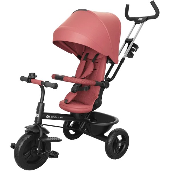 Фото - Триколісний велосипед Kinderkraft Aston 2 Plus Pink (KRASTO02PNKPL00)
